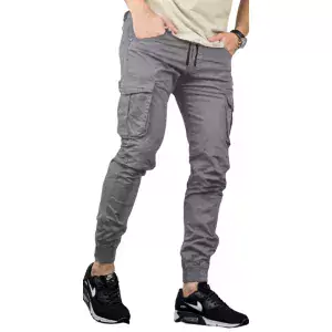 Vibrant Blend Jogger Pants - Grey