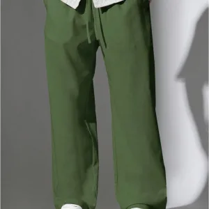 Finch Green Linen Bottom